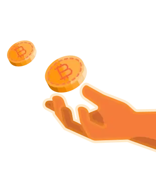 Bitcoin hand